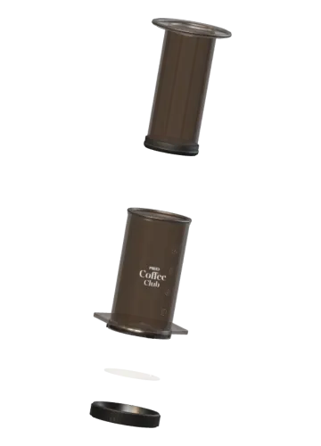Despiece del AeroPress
